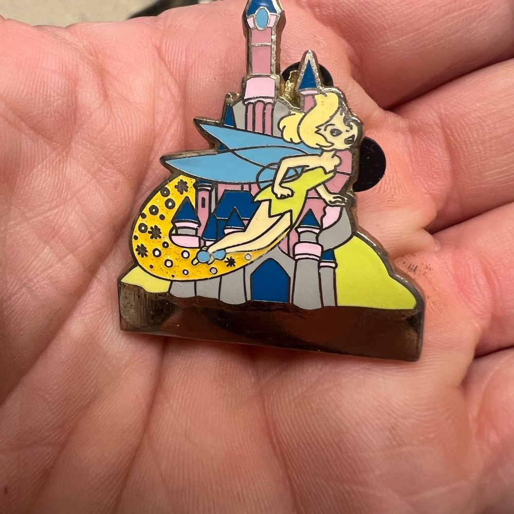 Fairy Castle Enamel Pin - Multicolor